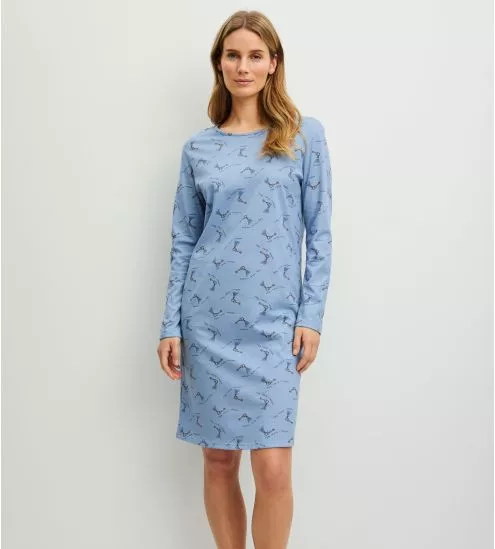 Liquette manches longues Hotel Nights Dusty Grey