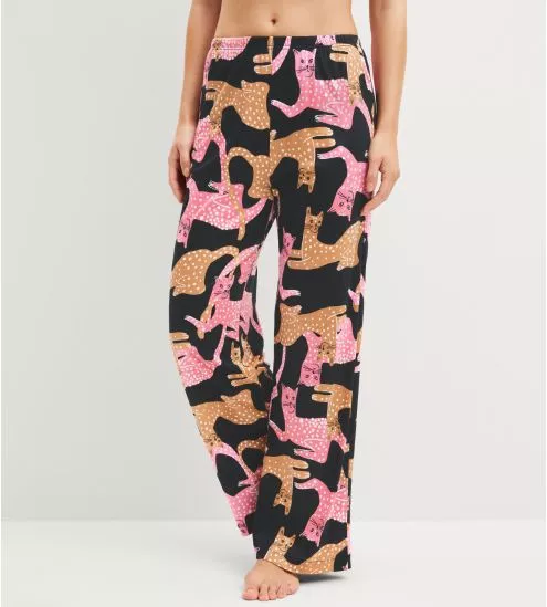Wide-leg lounge pants Sleep...