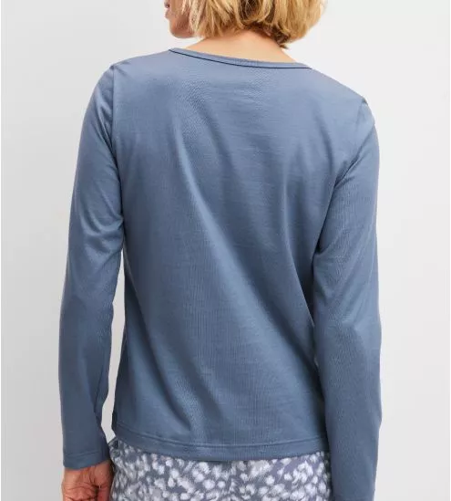 T-shirt manches longues Sleep Over M&M Folkstone Grey