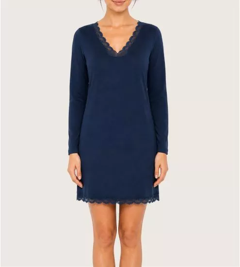 Long-sleeved babydoll...