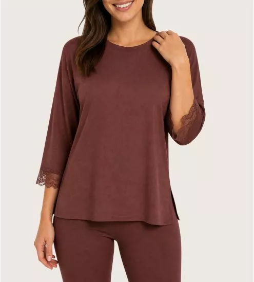 T-shirt Simply Perfect Chataigne