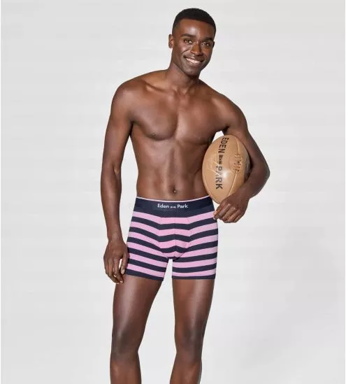 Lot de 2 boxers rayés Fuzz Marine