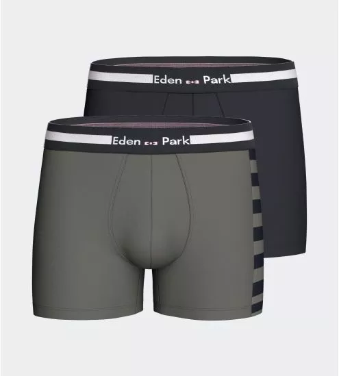 Lot de 2 boxers Basil Marine