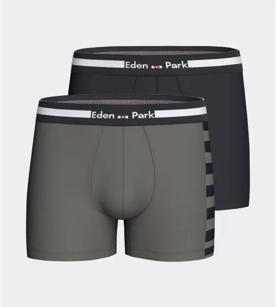 Lot de 2 boxers Basil Marine