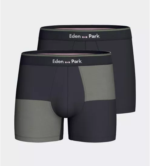 Lot de 2 boxers Basil Marine