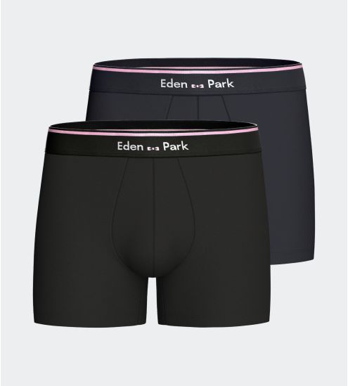 Lot de 2 boxers Noir/Marine