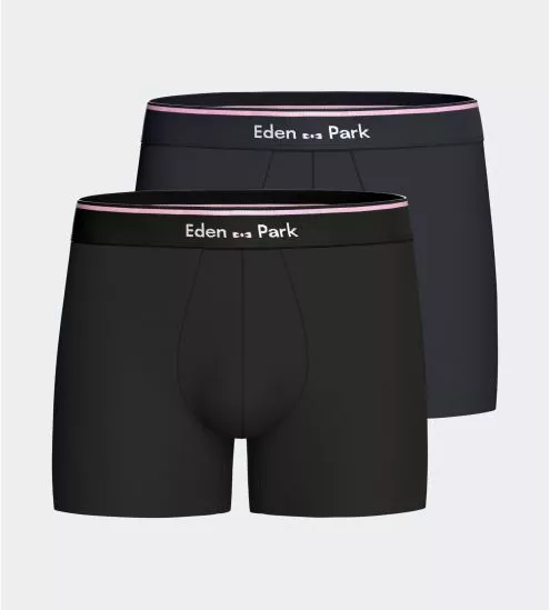 Lot de 2 boxers Noir/Marine
