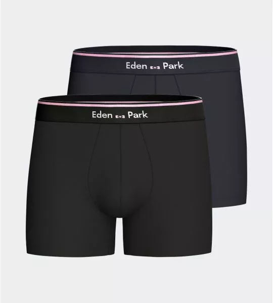 Lot de 2 boxers Noir/Marine