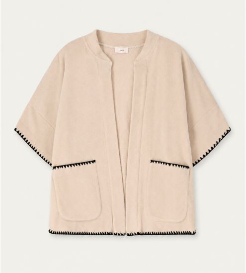 Veste en maille épaisse noire