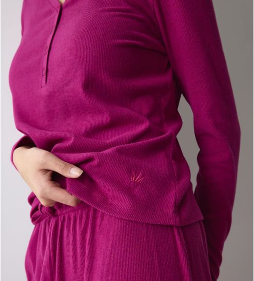 Top à manches longues Mix & Match Red