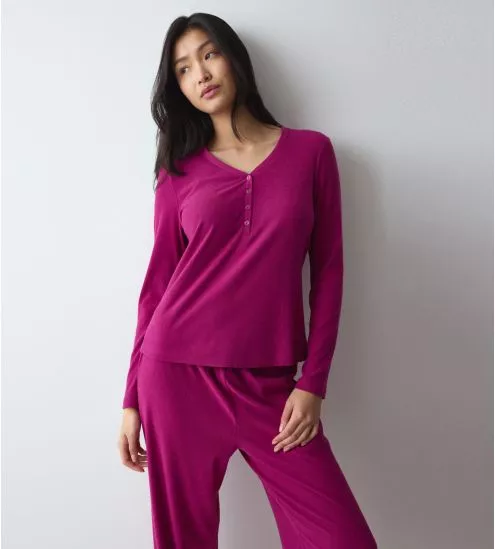 Top à manches longues Mix & Match Red
