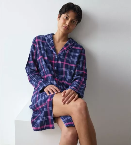 Chemise de nuit Boyfriend Blue