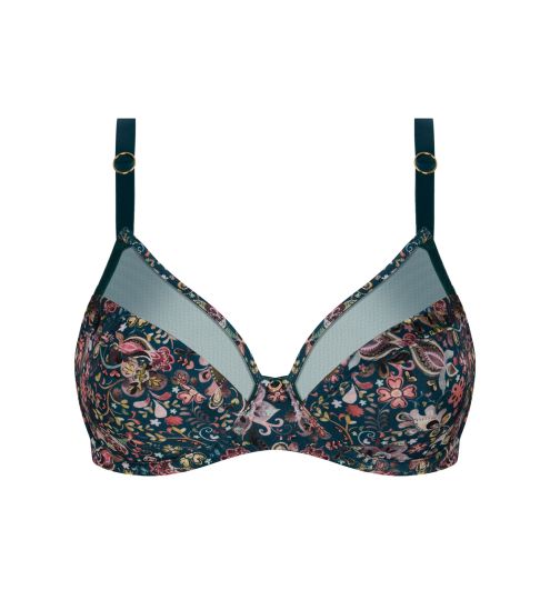 Soutien gorge armatures Bohème Intime Vert Bohème