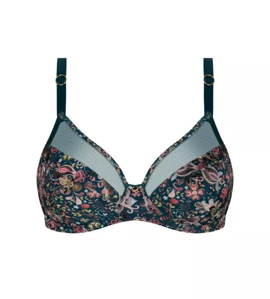Soutien gorge armatures Bohème Intime Vert Bohème