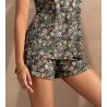 Short de nuit imprimé Bohème Intime Vert Bohème