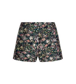Short de nuit imprimé Bohème Intime Vert Bohème