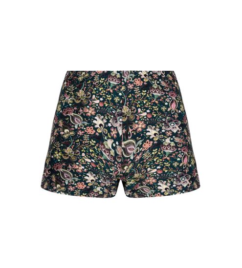 Short de nuit imprimé Bohème Intime Vert Bohème
