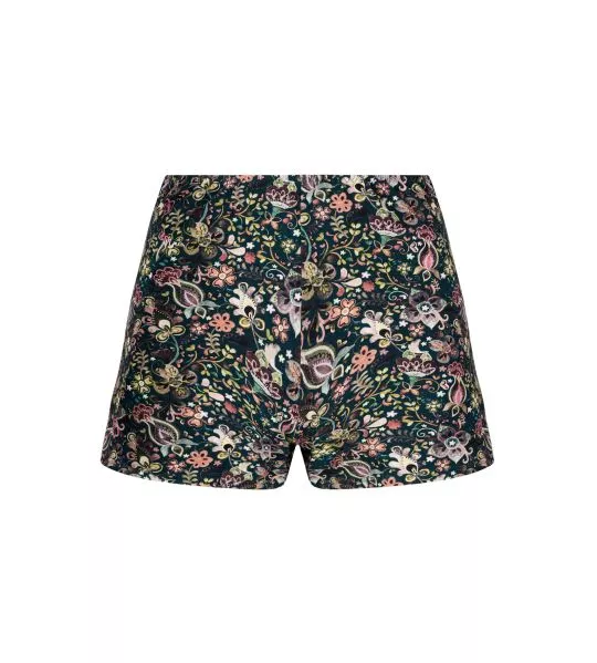 Short de nuit imprimé Bohème Intime Vert Bohème