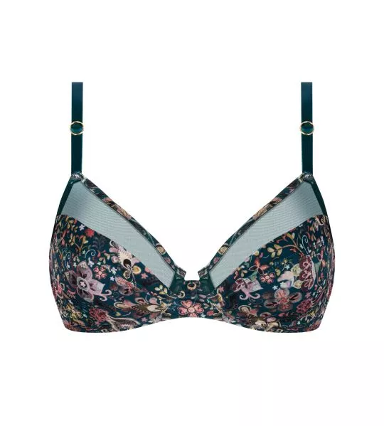 Soutien gorge armatures Bohème Intime Vert Bohème