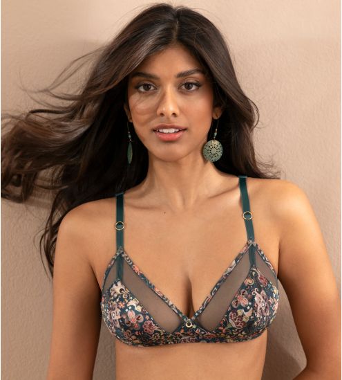 Soft Bra Bohème Intime Vert...