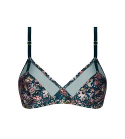 Soutien gorge sans armatures Bohème Intime Vert Bohème