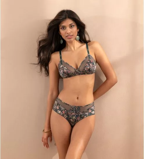 Shorty Bohème Intime Vert...