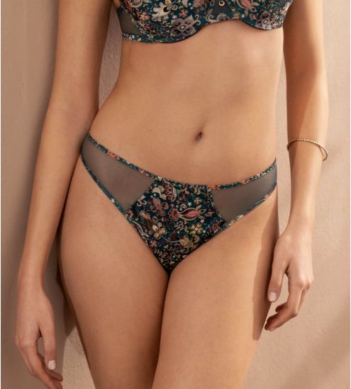 Thong Bohème Intime Vert...