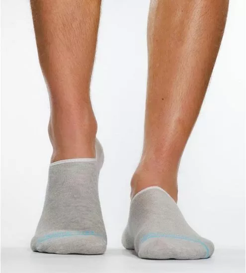 Socquettes grises homme