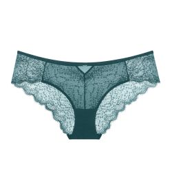 Shorty Amourette Sparkle Teal Green