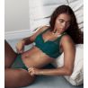 Soutien gorge à coques Amourette Sparkle Teal Green