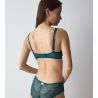 Soutien gorge à coques Amourette Sparkle Teal Green