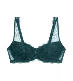 Soutien gorge à coques Amourette Sparkle Teal Green