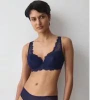 Padded Balconette Bra Amourette Sparkle Admiral