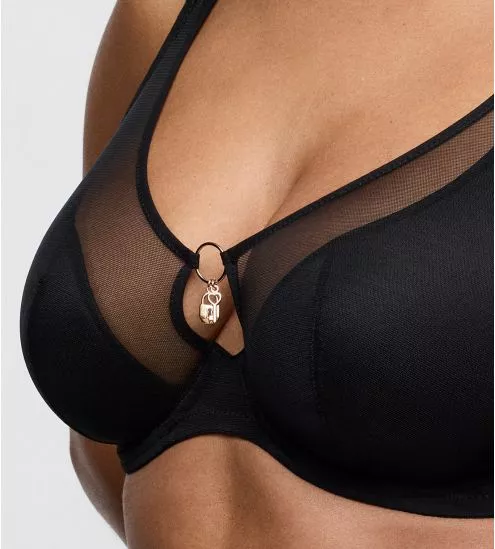 Deep Plunge bra Sheary Noir