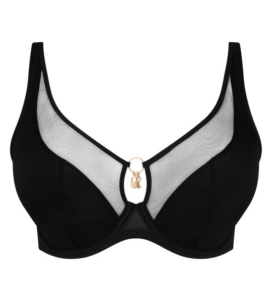 Soutien gorge décolleté plongeant Sheary Noir