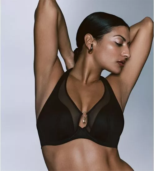 Deep Plunge bra Sheary Noir
