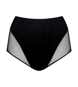 Culotte haute rétro sexy Sheary Noir