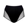 Culotte haute rétro sexy Sheary Noir
