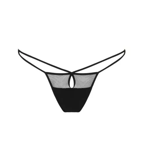 String ficelle sexy Sheary Noir