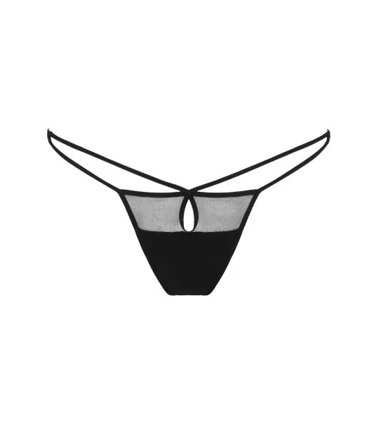 String ficelle sexy Sheary Noir