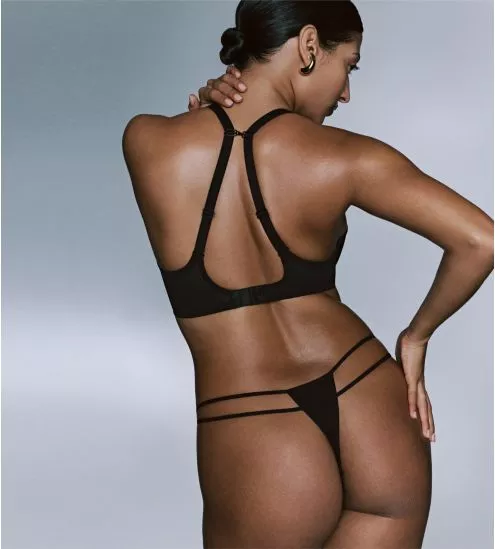 String ficelle sexy Sheary Noir