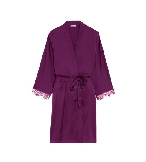 Kimono Satin Secrets Mûre