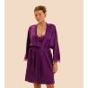 Kimono Satin Secrets Mûre