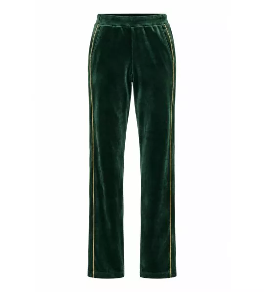 Pantalon de jogging en velours vert kaki Adrian Seashine