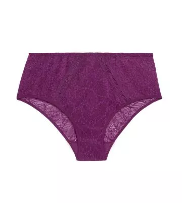 Culotte taille haute Comète Mûre