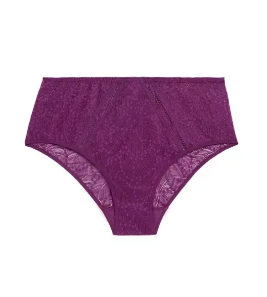 Culotte taille haute Comète Mûre