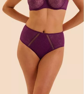 Culotte taille haute Comète Mûre