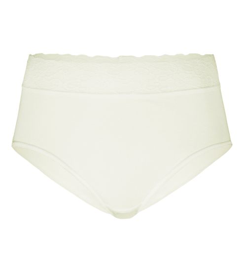 Culotte maxi ceinture dentelle Iconics Crème De Champagne