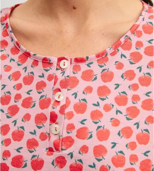 Liquette col boutonné Fruity Dreams Red Glow