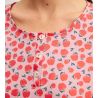 Liquette col boutonné Fruity Dreams Red Glow